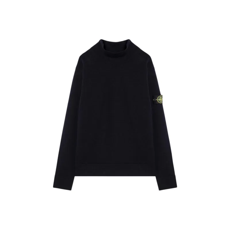 STONE ISLAND Compass Patch High Neck Jumper-0