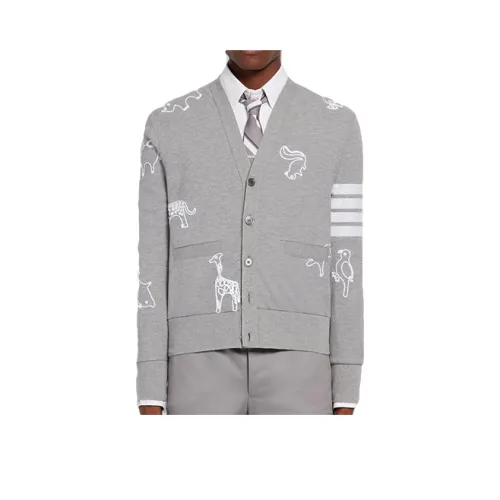 THOM BROWNE Knitwear Men Light Gray
