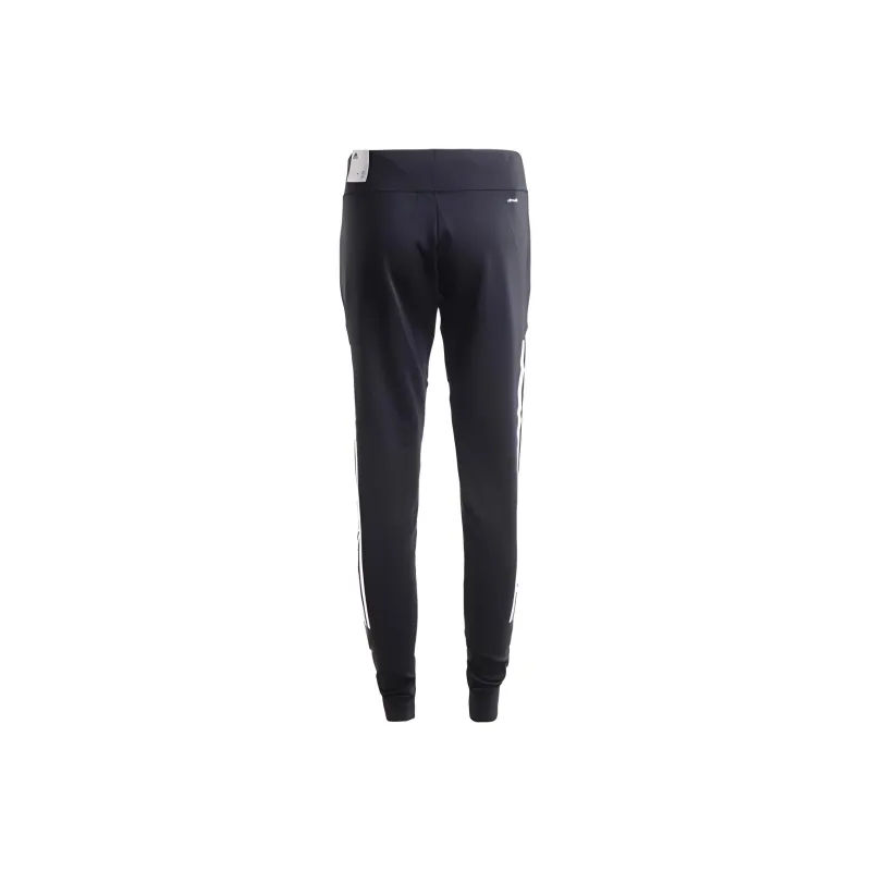 Adidas Gym CUFFED Knitted Sports Pants Women's Black-1