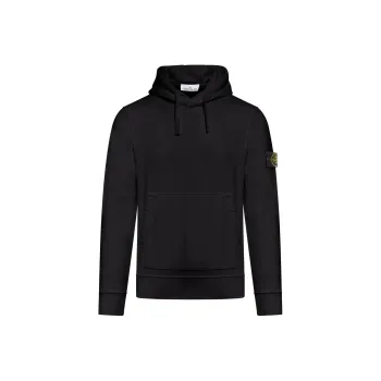 STONE ISLAND Garment Dyed Fleece Hoodie