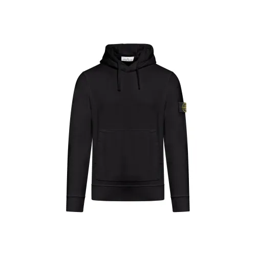 STONE ISLAND Garment Dyed Fleece Hoodie
