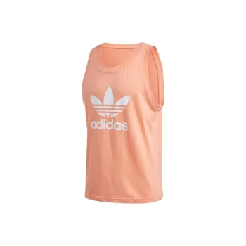 Adidas Originals Trefoil Camisoles Men Coral Pink