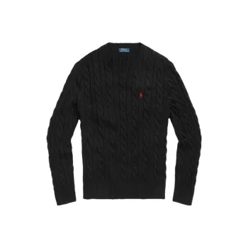 Polo Ralph Lauren Logo embroidered Cable knit Jumper