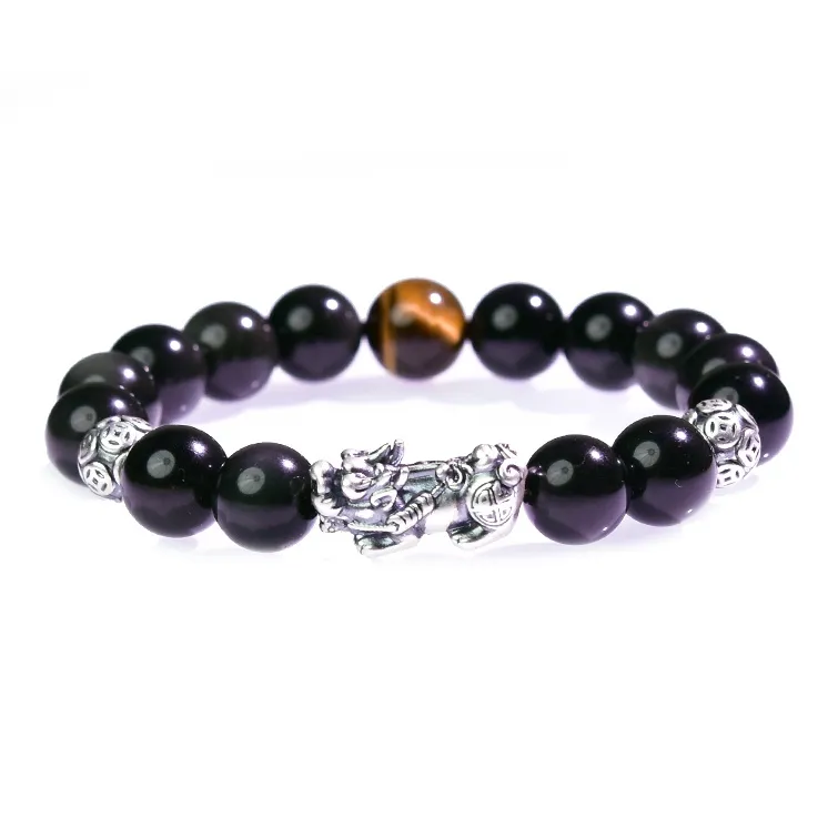 Tokai Family Obsidian Bracelets Unisex-7