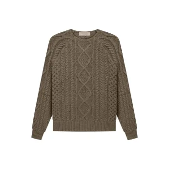 Fear of God Essentials FW22 Cable Knit Wood