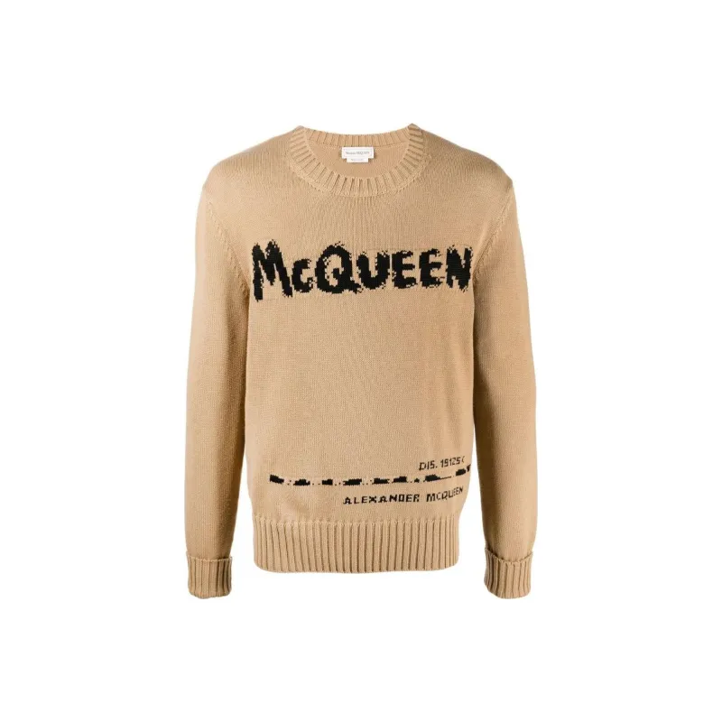 Alexander McQueen FW22 Sweater Men's Tan-0