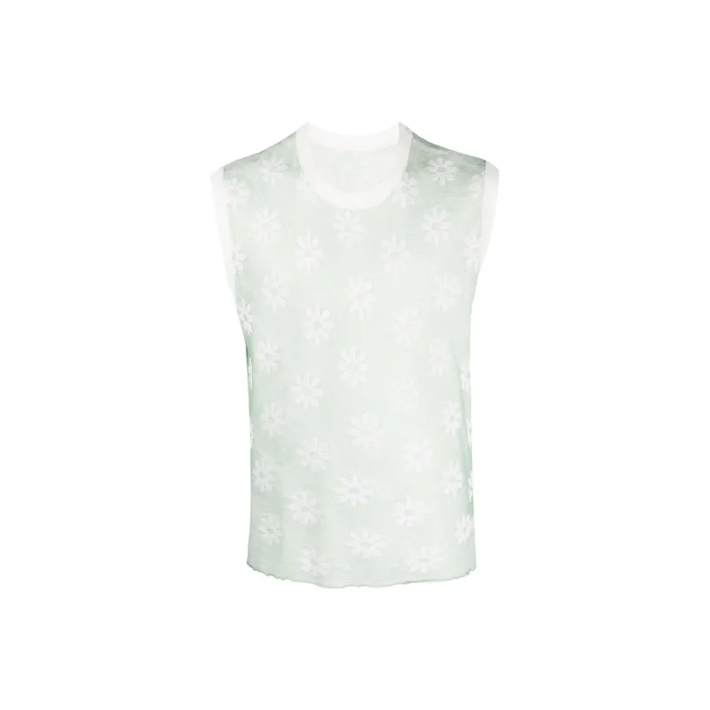 Jacquemus Tank Tops Unisex Green-0
