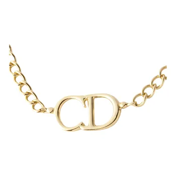DIOR Gold-Plated Necklaces Women's Gold
