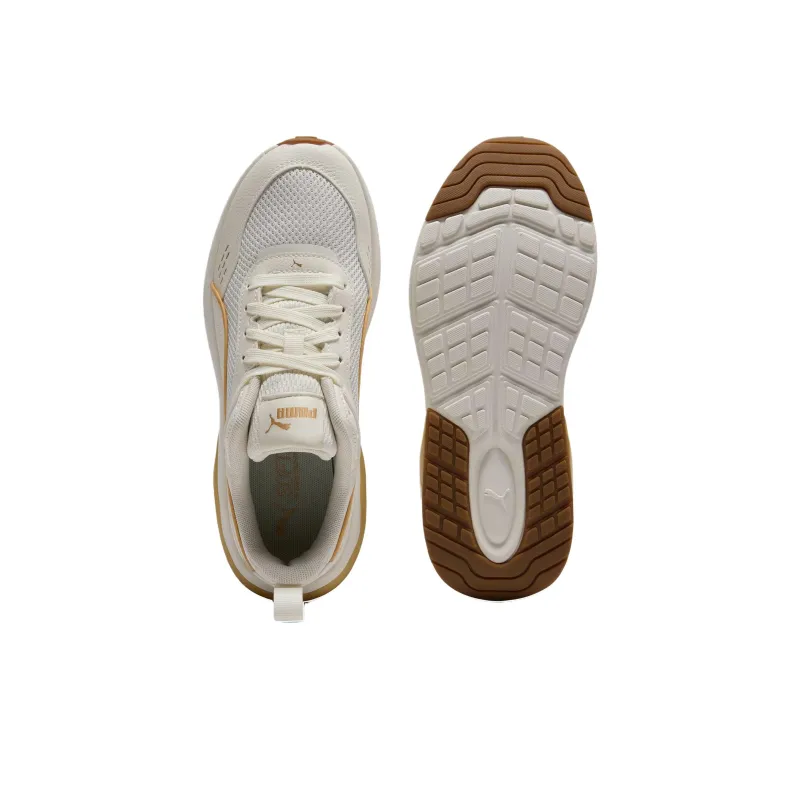 PUMA Amplifier Retro Low Top Training Shoes Women's Beige-3