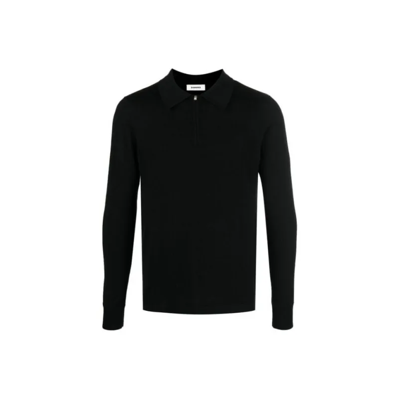 Sandro Sweaters Men Black-0