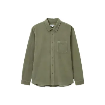 LACOSTE Shirt Unisex Khaki Green