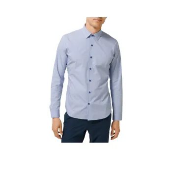 Lululemon Down To The Wire Shirt Men's Mixed Color Oasis Blue