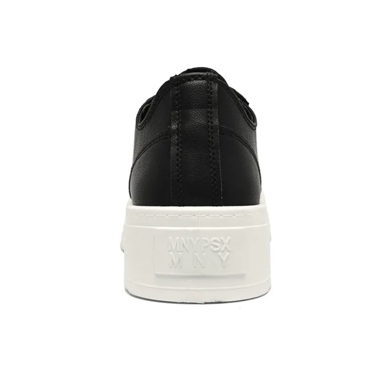 HUANAI Abrasion Resistant, Lightweight, And Breathable Low Top Skateboard Shoes Unisex Black-6