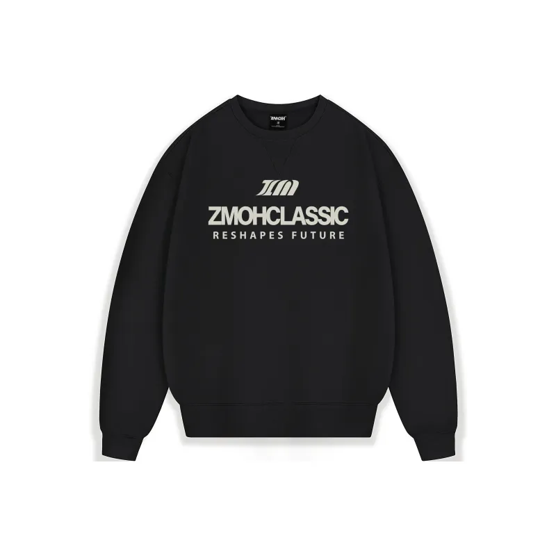 ZMOH Crewneck Sweatshirt Unisex Couple's-0