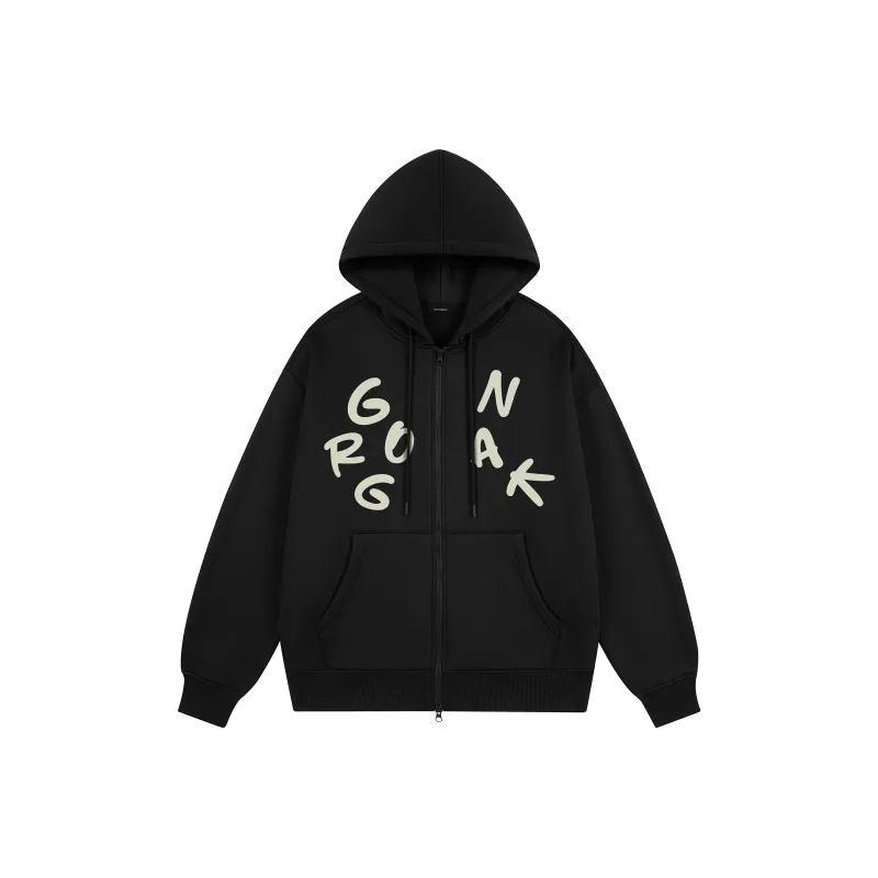 GROGNAK Sweatshirt Unisex White-2