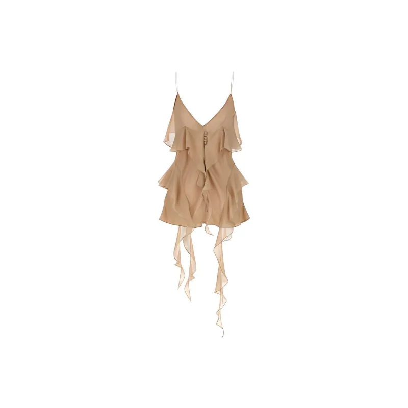 KHAITE Piet Top 'Beige'-1