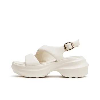 Staccato Mocha Mousse One Strap Sandals Women's