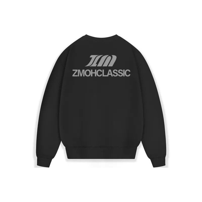 ZMOH Crewneck Sweatshirt Unisex Couple's-0