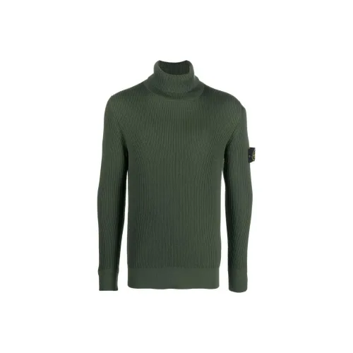 STONE ISLAND FW22 Sweater Men's Olive Green