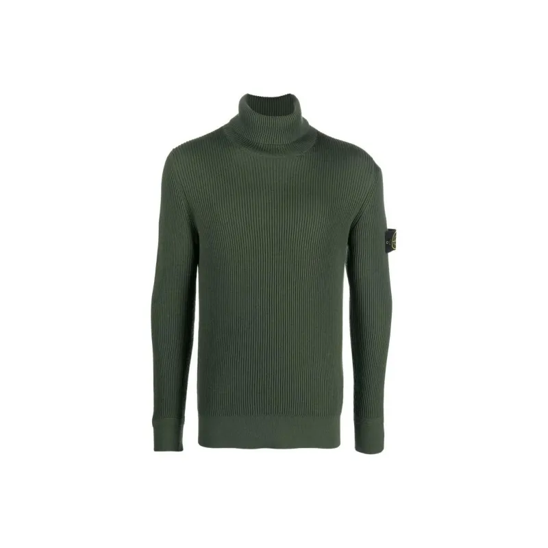 STONE ISLAND FW22 Sweater Men's Olive Green-0