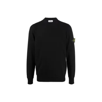 STONE ISLAND Sweaters Men Black