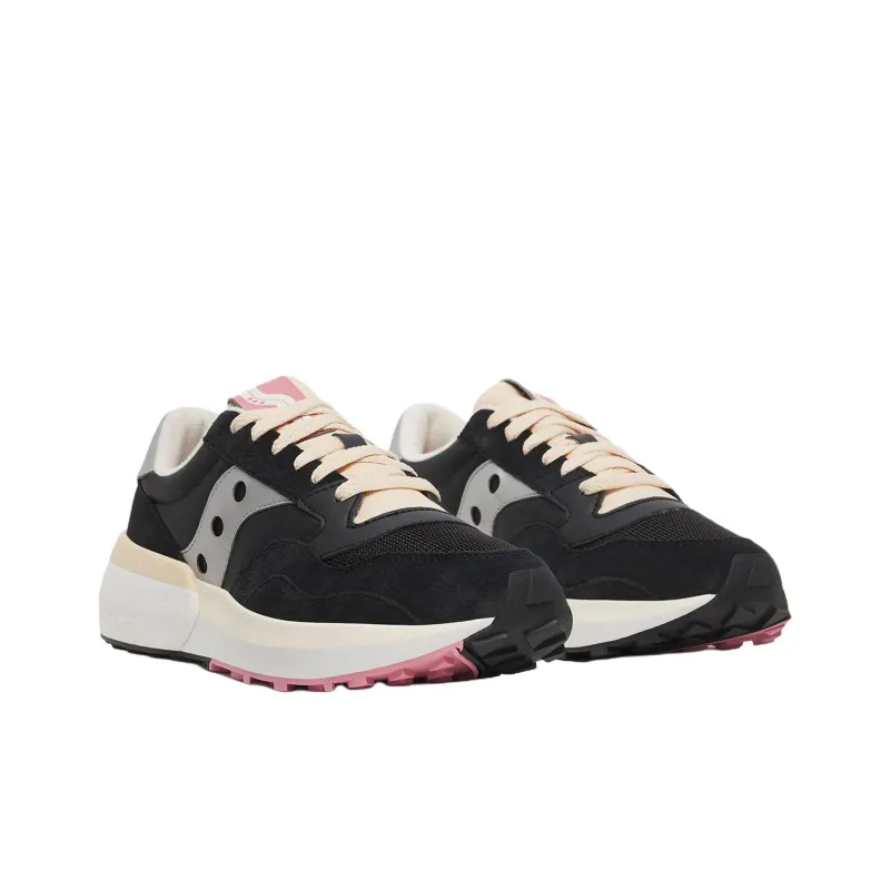 Saucony Jazz NXT Anti Slip Wear Resistant Low Top Casual Shoes Women's Black-2