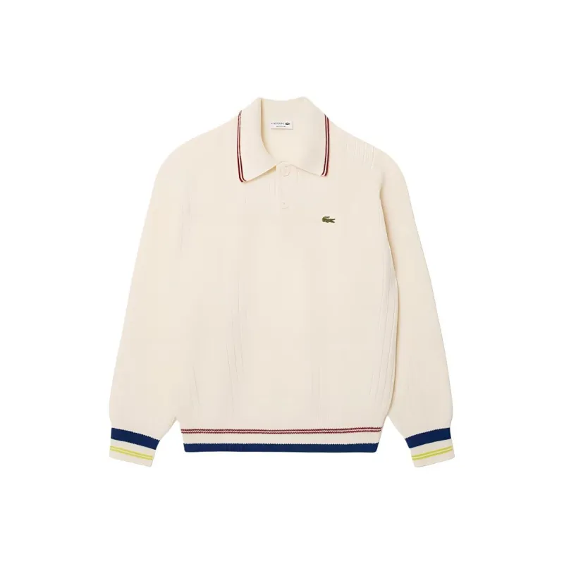 LACOSTE Wool Polo Shirt-0