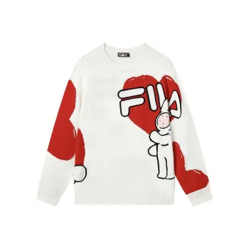 FILA Sweater Unisex Cloud White