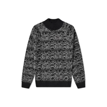 SAINT LAURENT Mock Neck Jumper