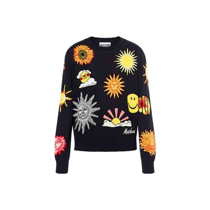 MOSCHINO Knitwear Men Black-0