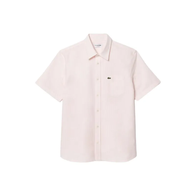 LACOSTE Shirts Men Light Pink-0