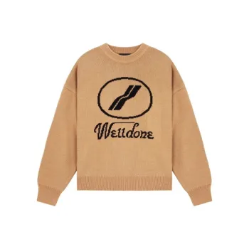 WE11DONE Sweaters Unisex Beige
