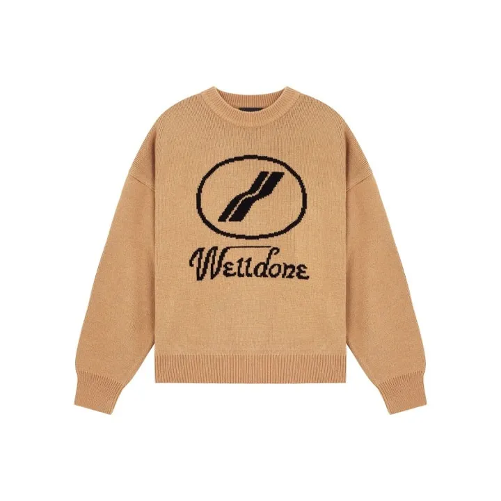 WE11DONE Sweaters Unisex Beige-0