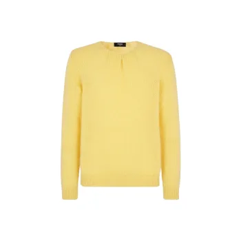 FENDI Long Sleeved Crewneck Knitted Jumper