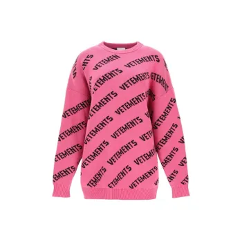 Vetements Sweaters Unisex Pink