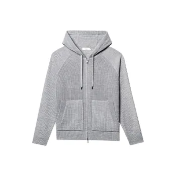 ZIOZIA Sweater Men's Light Gray