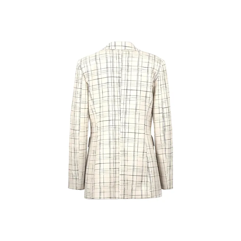 I BLUES Business Suits Women's White-1