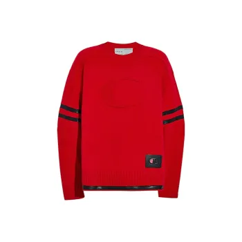 Champion X COACH Cashmere Sweaters Men Red