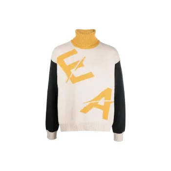 EMPORIO ARMANI Sustainable Collection Sweaters Men Yellow