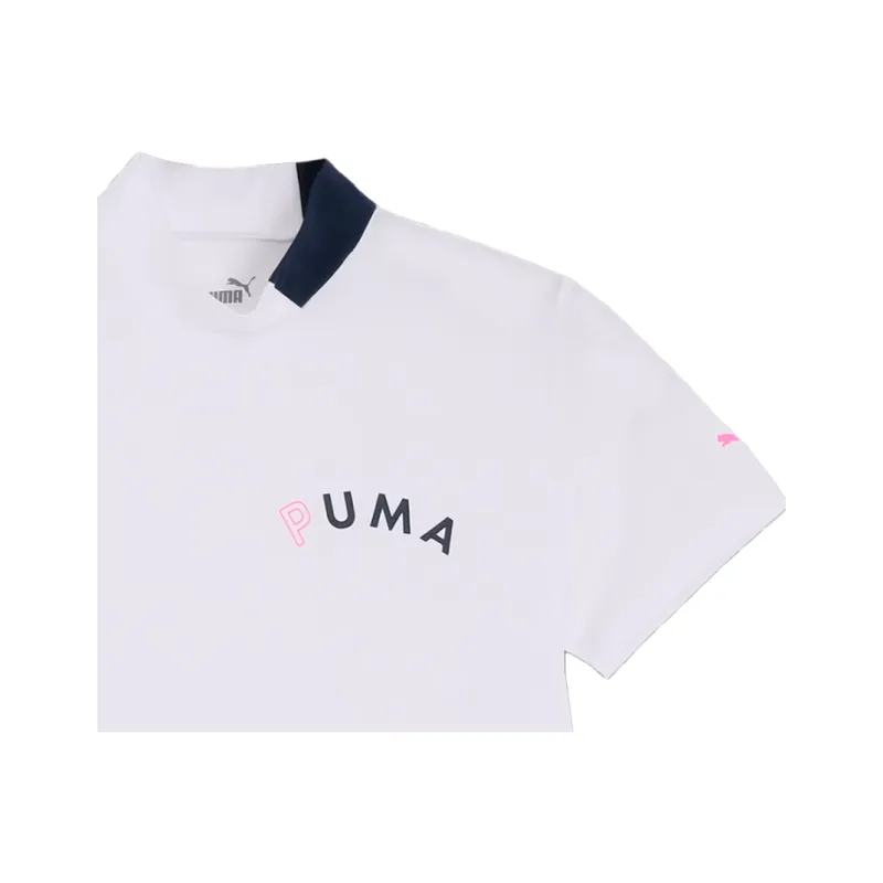 PUMA T Shirt Women's White Light-2