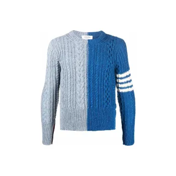 THOM BROWNE Sweaters Men Blue