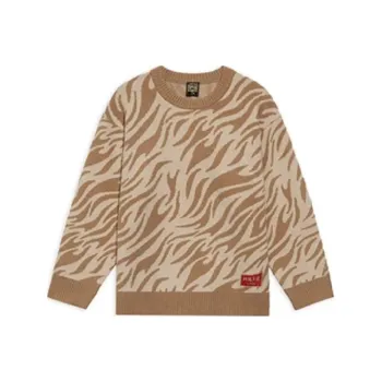 LiNing Sports Life Collection Sweater Unisex Fog Apricot Tea Brown