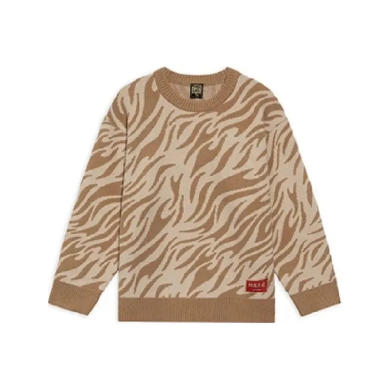 LiNing Sports Life Collection Sweater Unisex Fog Apricot Tea Brown-0
