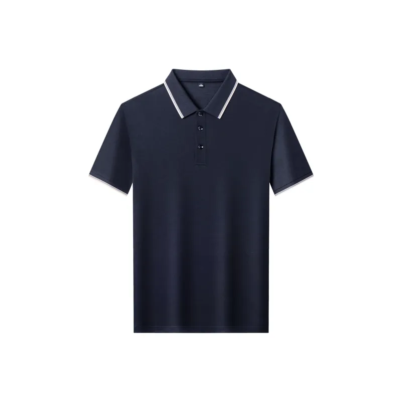 H YXIANG Polo Shirts Men-4
