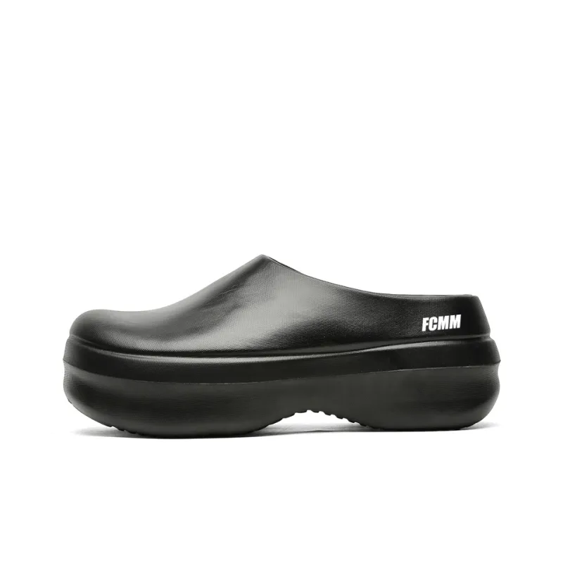 FCMM Rubber Sole Closed Toe Slippers Men's-0