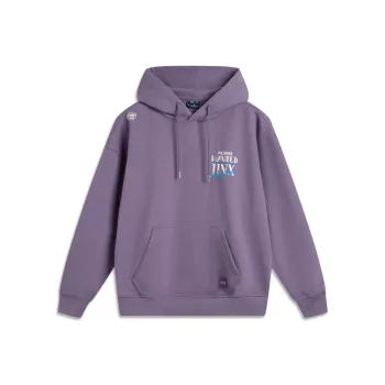 LiNing x LOL Sports Life Collection Sweatshirt Unisex Dark Crystal Purple