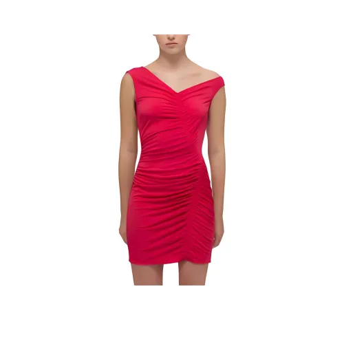 Self-portrait Sleeveless Dresses Women's Rose Purple Red