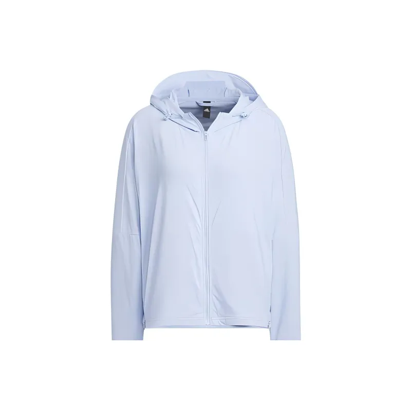 Adidas Dust Resistant Windproof Sun Protection Clothing Women's Blue-1