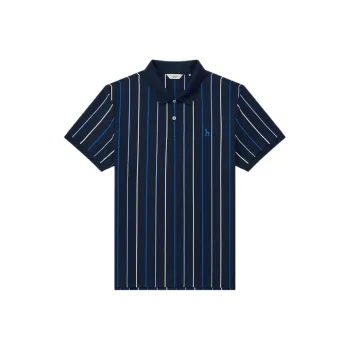 HAZZYS Polo Shirt Men's Navy Blue