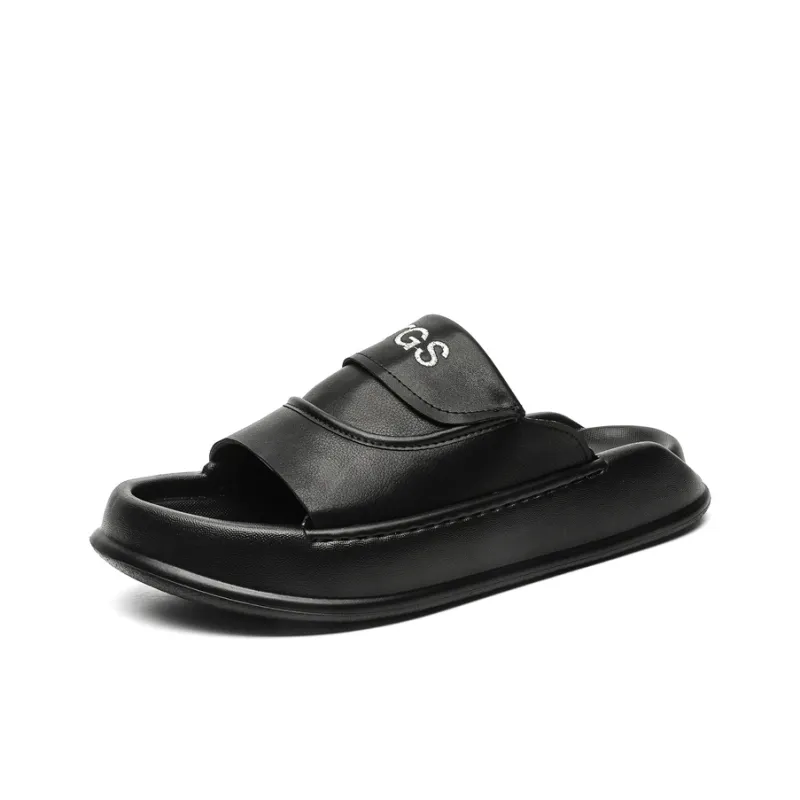 Ignition Abrasion Resistant Slide Slippers Men's Black-1